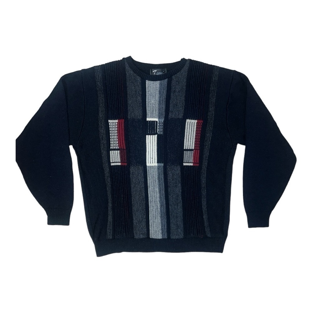 Tosani Canada Vintage‎ 90s Acrylic/Wool Blend Sweater Size Medium EF2